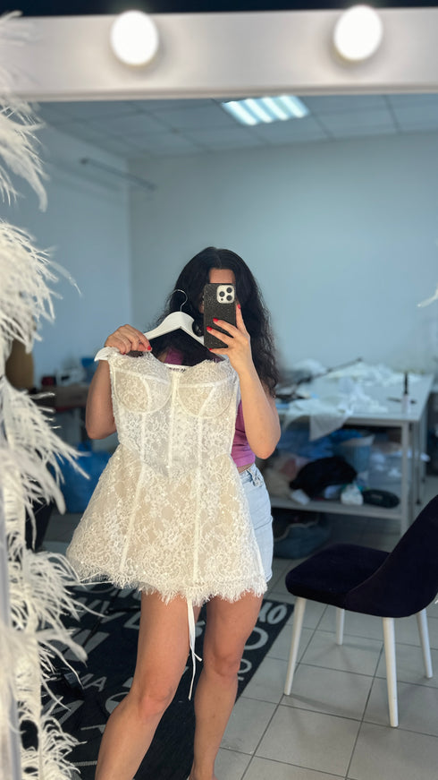 Custom Midi Bridal Dress: Midi Gown for a Stylish Bride-to-Be | Perfect for Elopements and Second Weddings