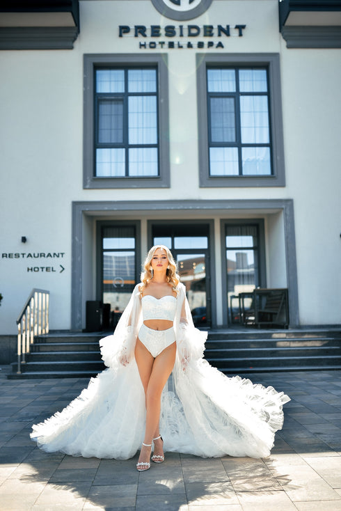 Bridal robe for bride Custom robe