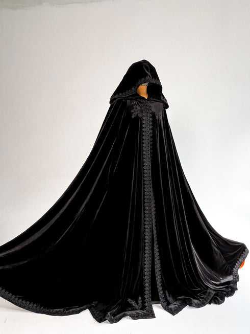 Hooded cloak Witch cape