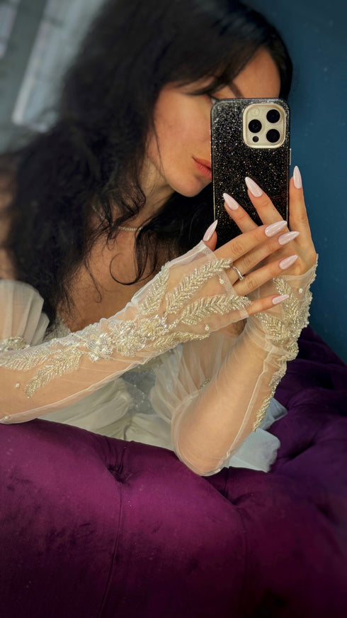 Fingerless gloves Bridal mittens