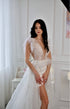 Custom wedding gown