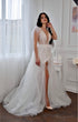 Custom wedding gown