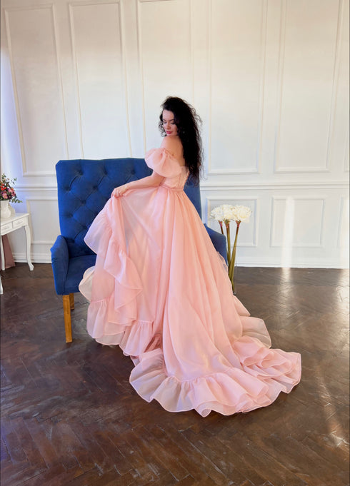 Organza bridal shower dress