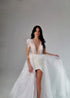 Custom wedding gown
