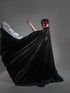 Black cape with collar