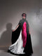 Black cape with collar