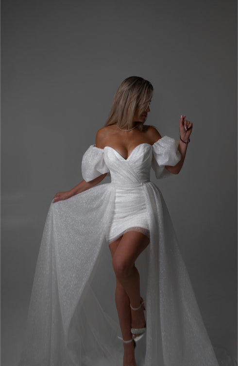 Short bridal shower dress