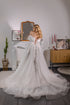A Line Wedding Dress, Off-the-shoulder Bridal gown