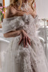 A Line Wedding Dress, Off-the-shoulder Bridal gown