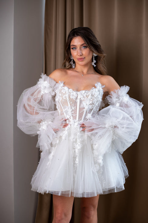 Wedding dress - short, Olivia bridal gown