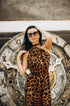 Romper women Leopard jumpsuit