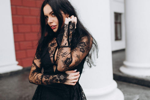 Lace dress Long evening gown