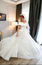 Glitter wedding dress Bridal gown