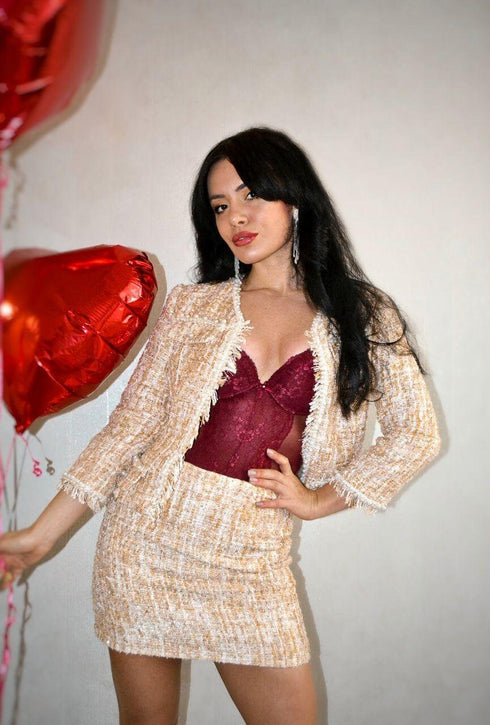 Stylish two piece suit Women formal