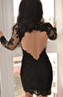 Short black dress Prom dress