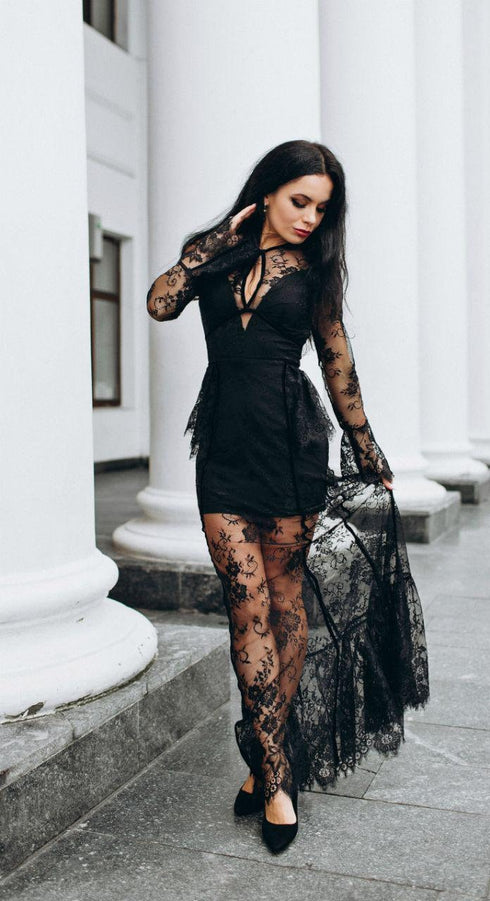 Lace dress Long evening gown