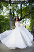 Simple wedding dress Satin bridal gown