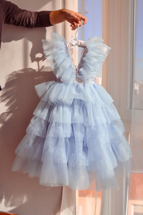 Tulle flower girl dress Baby girl dress