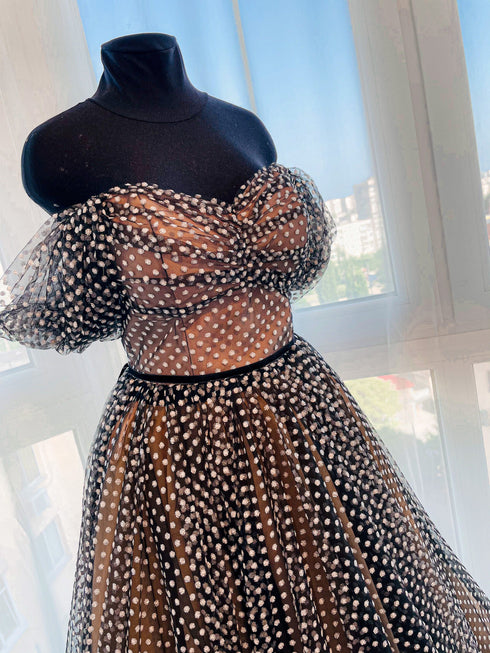 Evening dress fluffy skirt Ball gown