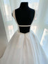 Satin wedding dress Unique wedding dress