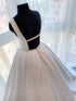 Satin wedding dress Unique wedding dress