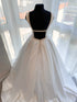 Satin wedding dress Unique wedding dress