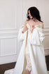 Atlas wedding cape with sleeves