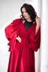 Red wedding cape