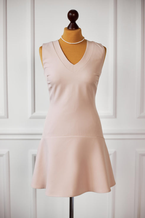 Dress and jacket Pink suit ladies suit