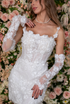 Floral Bridal Mini Dress ✨ Second Look Wedding Gown