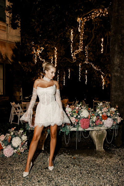 Custom Midi Bridal Dress: Midi Gown for a Stylish Bride-to-Be | Perfect for Elopements and Second Weddings