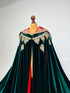 Cape burgundy lining