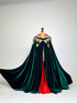 Cape burgundy lining