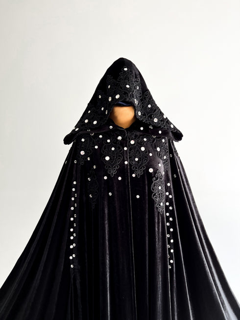 Cape with rhinestones