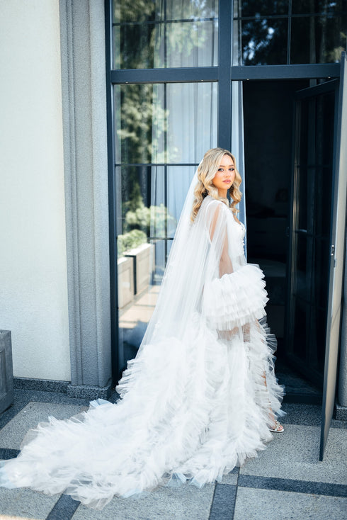 Bridal robe for bride Custom robe