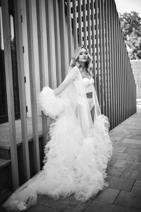 Bridal robe for bride Custom robe
