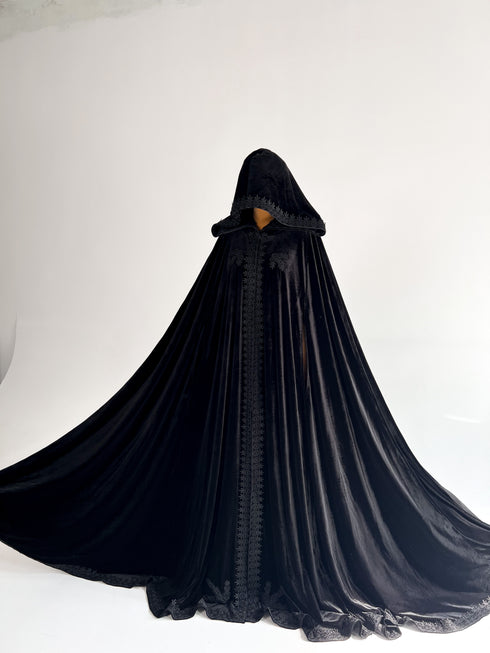 Hooded cloak Witch cape