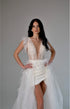 Custom wedding gown