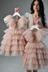 Tulle flower girl dress Princess birthday fairy dress girl