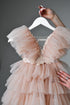 Tulle flower girl dress Princess birthday fairy dress girl