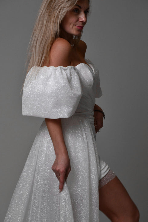 Short bridal shower dress