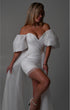 Short bridal shower dress