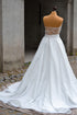 Bridal satin detachable train Wedding dress train