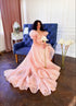Organza bridal shower dress