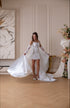 Floral Bridal Mini Dress ✨ Second Look Wedding Gown