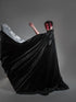Black cape with collar