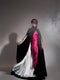 Black cape with collar