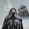 Velvet black cape halloween