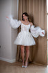 Wedding dress - short, Olivia bridal gown