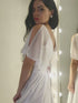 Bridal gown and short sleeves